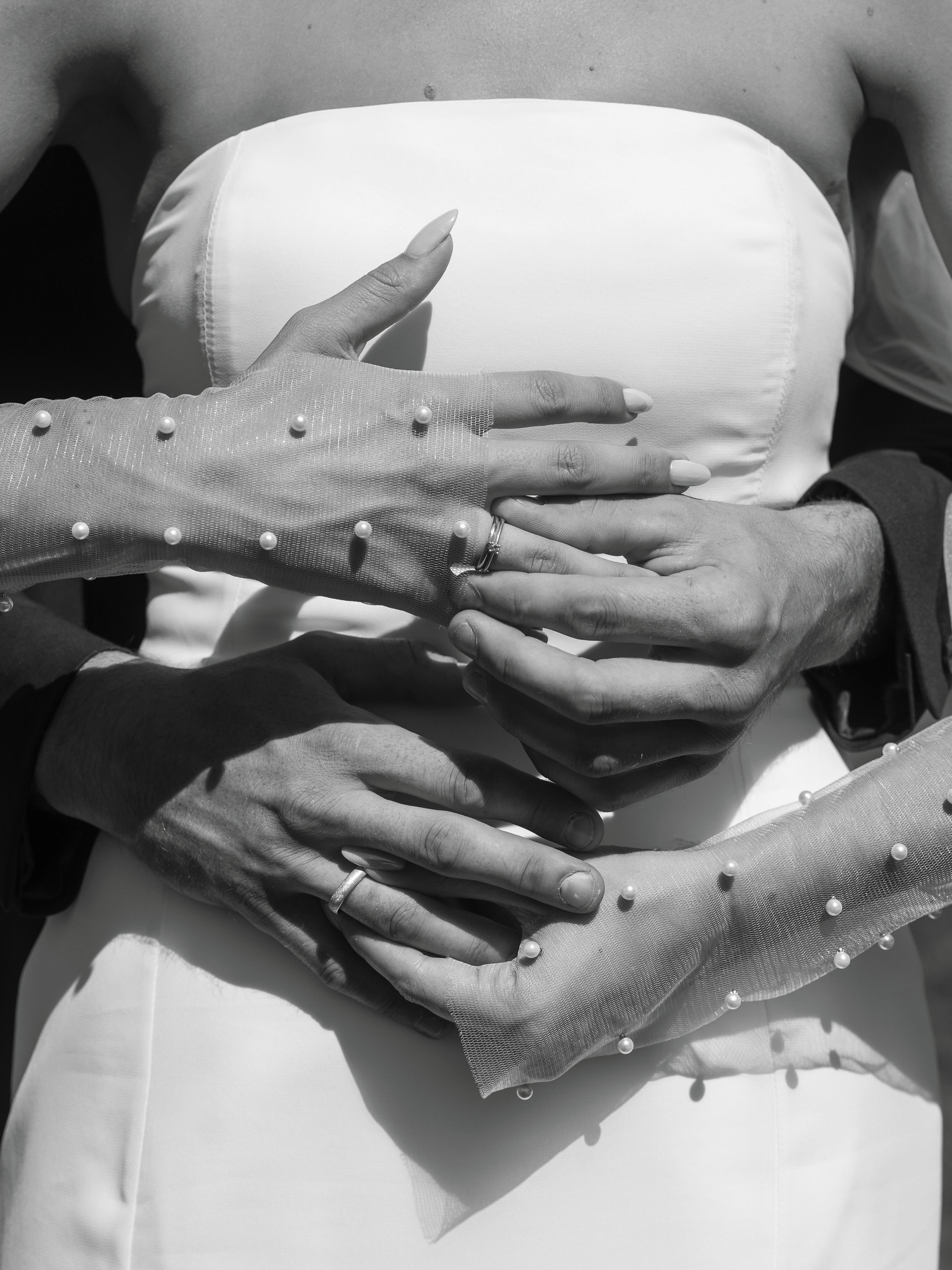 Hände und Ringe als Detail der Hochzeitsreportage